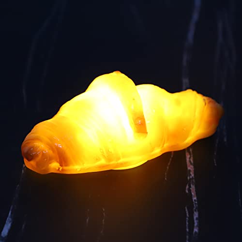Lámpara de Mesa Infantil Forma Pan LED Naranja miniatura 3