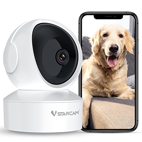 Image of VSTARCAM Indoor Security Camera, 1080P HD WiFi Camera, Baby Camera, Pet Camera, Baby Monitor with Night Vision 2-Way Audio, Dog Camera with Phone APP, Motion Detection & Cloud Storage 02