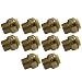 10 PIECES 1/2" PUSH FIT CAPS