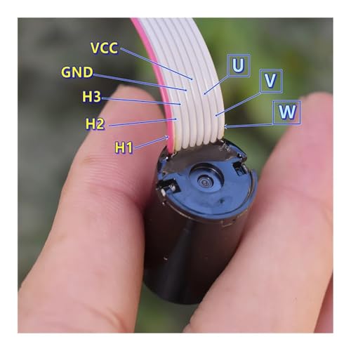 Mini motor brushless 12V de alta velocidad silencioso con NdFeB 4