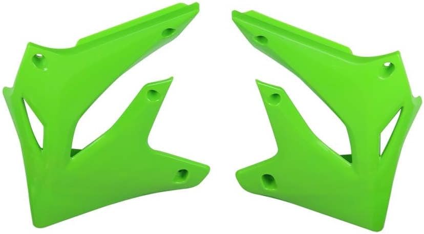 Green Fuel Oil Tank Side Cowl Fairing Kit Guard Frame Cover For Kawasaki KLX250 KLX300