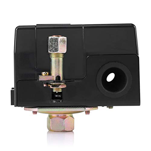 Air Compressor Pressure Switch Control, 135-175 PSI 26A Single Port Universal Pump Pressure Switch Control Valve Air Compressor Replacement Parts - Thumbnail 4