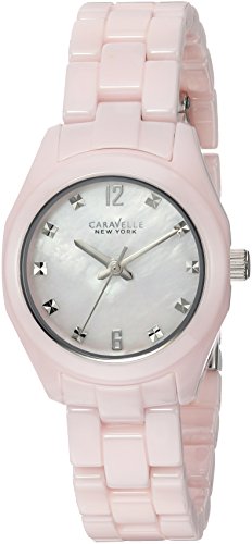 Caravelle New York Women's 45L165 Swarovski Crystal Ceramic Watch