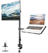 Suptek Braccio monitor con vassoio portatile MD6832TP003