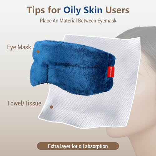image for Comfytemp Heated Eye Sleep Mask for Dry Eyes, Fsa Eligible, Microwavab