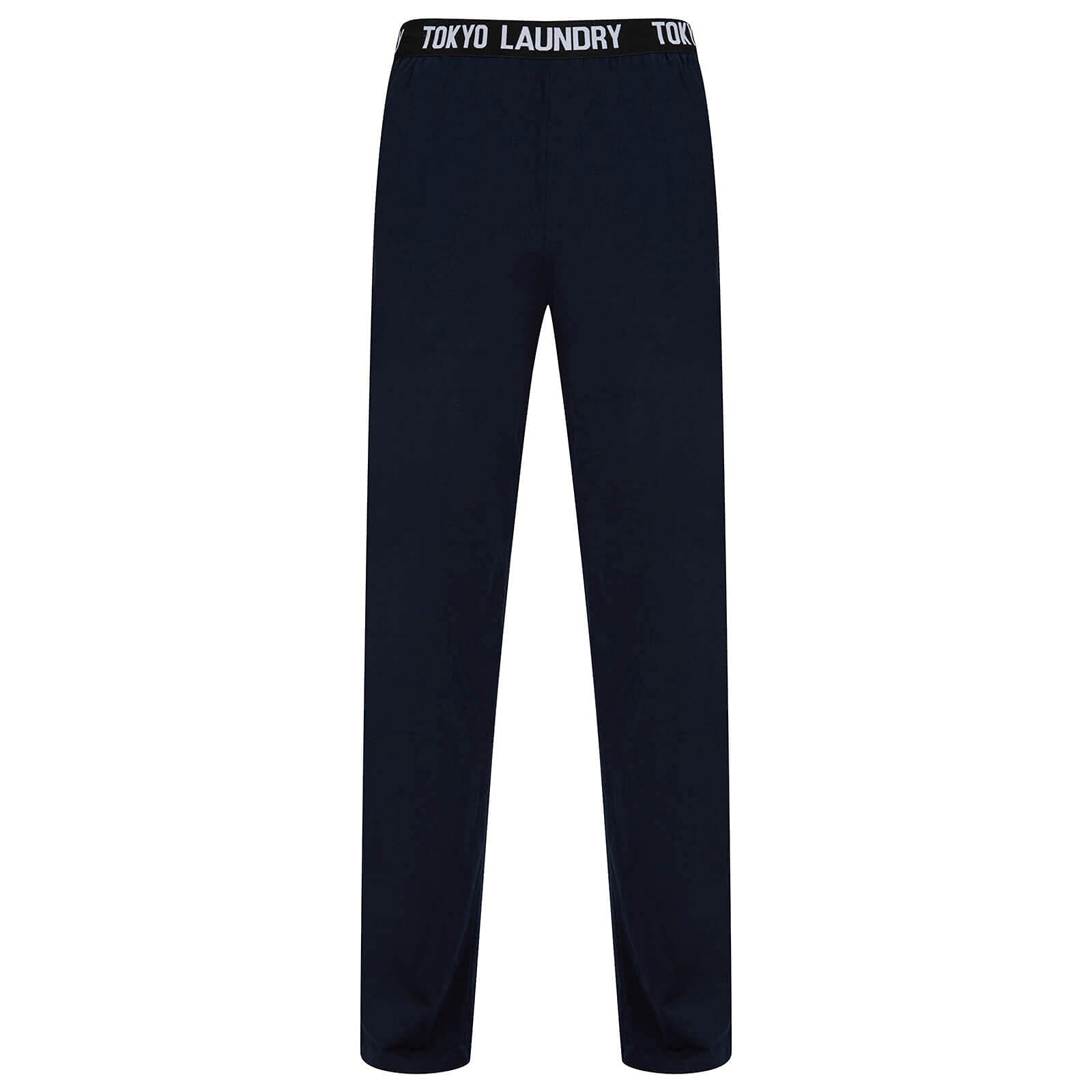 Tokyo Laundry Mens Regency Lounge Pyjama Pants - Sky Captain Navy - L