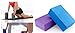 2xPcs Yoga Foaming Foam Brick Block Home Health Gym Exercise Fitness Sport Block (random colors)