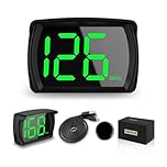 2023 New Speedometer HUD GPS Digital Speed Meter MPH Speedo Head Up Display for Cars Trucks, USB Cable Plug & Play (G20-Only Green)
