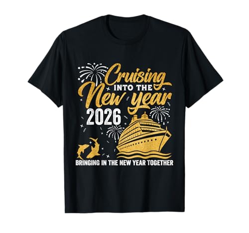 Cruising Into 2026 Family Cruise Matching T-Shirt
