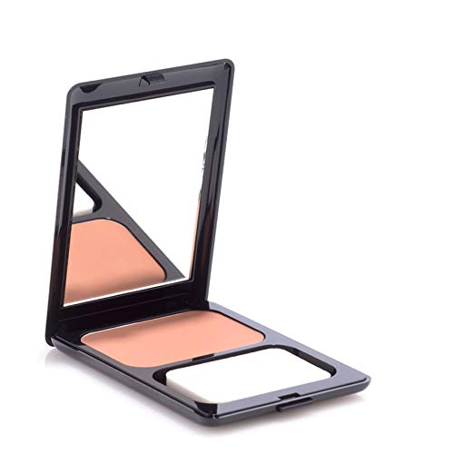 Terry Jacobs Powder Creme Make-Up | Perfect Finish and Long Wearing Coverage with Sponge | Natural Powder Flawless Cover | Long Lasting All Day Wear and Non Greasy, Neutral Light