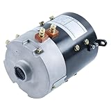 ZTUOAUMA 48V 3.75HP Torque Series Motor 1017857-02 1017857-04 Compatible with Club Car DS Carryall Golf Carts