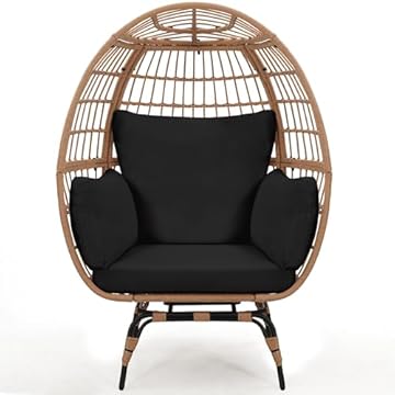 swivel outdoor egg chair