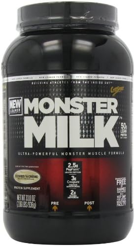 CytoSport Monster Milk, Cookies and Cream,  2.06 Lbs Tub