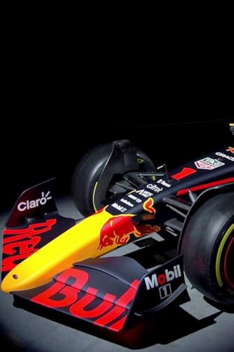 Image of Bburago Oracle Red Bull Racing RB21 Die Cast Formula 1 Car F1 Collectible, Ages 14+