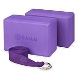 Gaiam Yoga Block with Strap