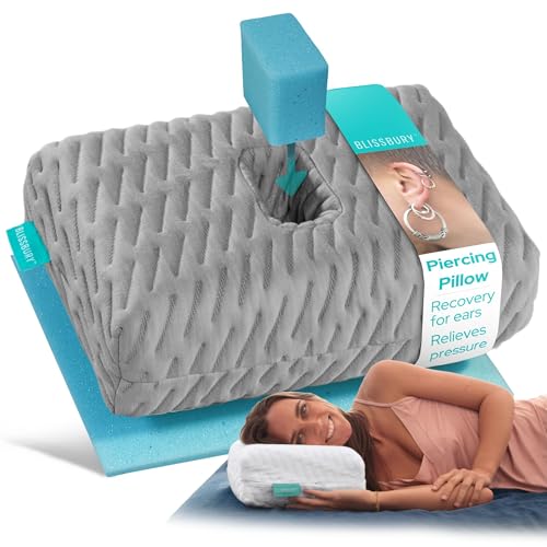 BLISSBURY Mini Ear Pillow | Ear Piercing Pillow for Side