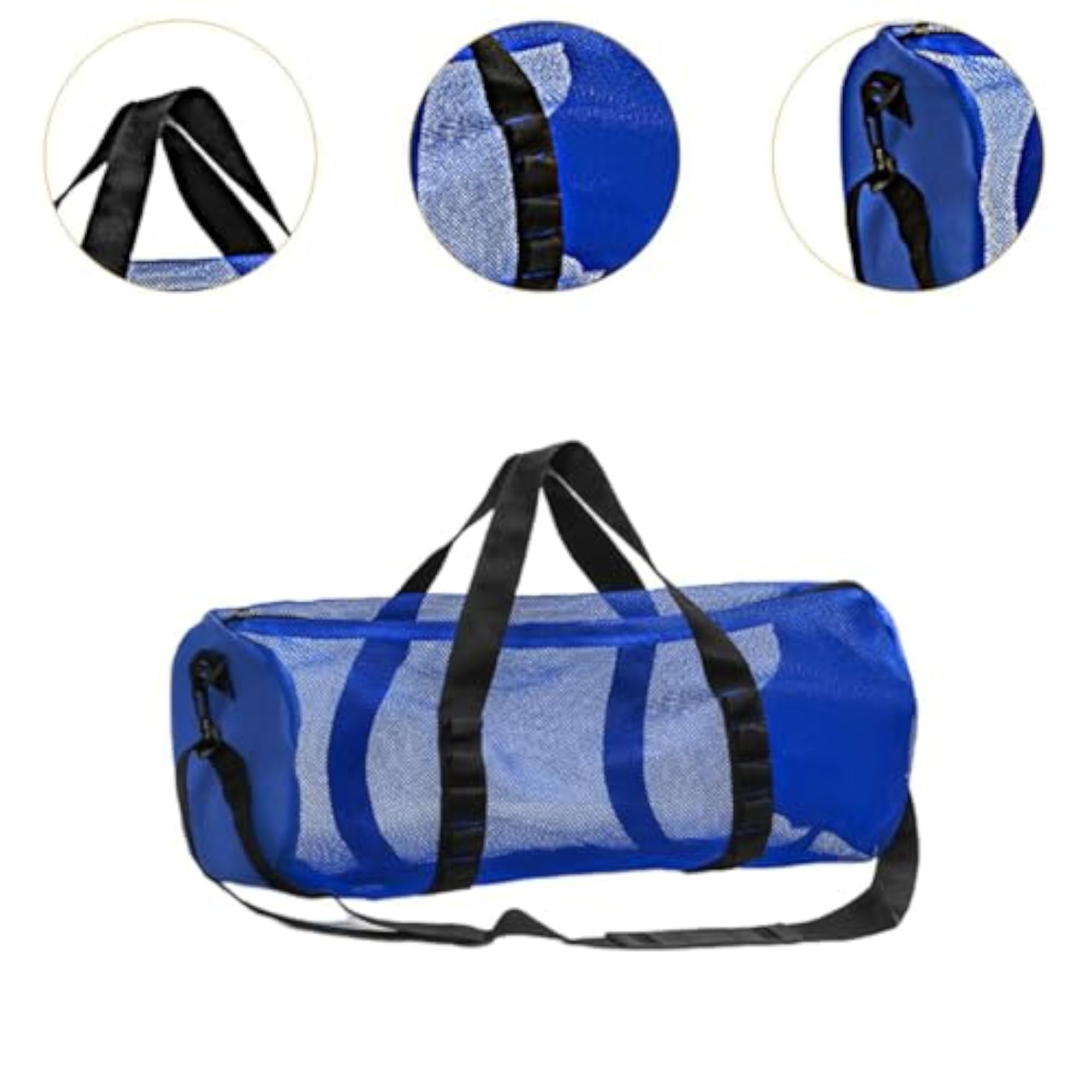 Mesh Duffle Bag, Breathable Travel Bag for Diving and Surfing