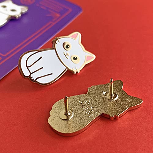 Pin Icebrg White Cat