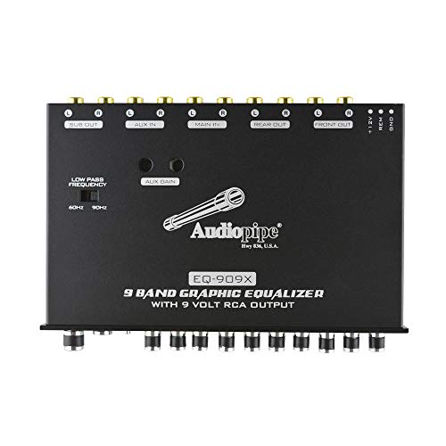 Audiopipe EQ-909X 9 Band Graphic Equalizer thumb #1
