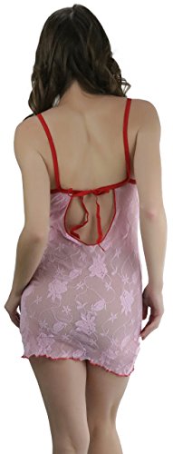 Image of ToBeInStyle Women's Stretch See Through Fishnet Novelty Mini Rave Party Dress