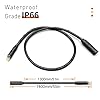 Dbrand Ebike Hub Motor Extension Cable,9 Pin Waterproof Extension Cable for Electric Bike and Escooter Female to Male 60cm 130cm 160cm Wire of Conversion Kit (9PIN 130cm) #1