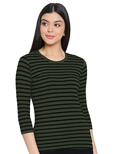 Image of Lyra Women's Cotton Regular Fit T-Shirt