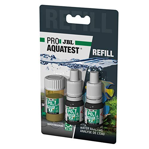 JBL PROAQUATEST PO4 Phosphate sensitive REFILL, white / transparent / black