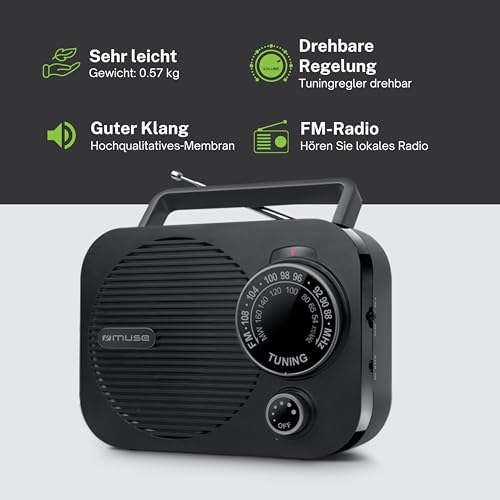 Radio AM FM modelo M-050 R portátil miniatura 3