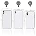 [Full Metal] Dummy Phone Display Model Compatible with Apple iPhone Xs MAX 6.5 inch Non-Working Upgraded Metal Frame (Grey Home Screen)