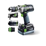 Marca: Festool Festool – Trapano avvitatore 564579 di percusiónde batteria PDC 18/4 Li 5,2-Set XL