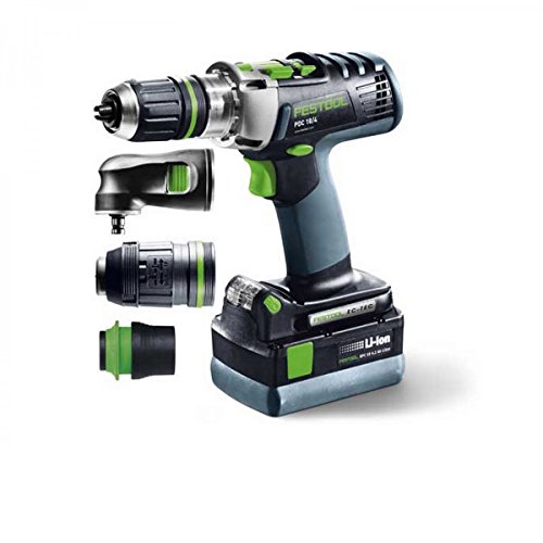 Marca: Festool Festool – Trapano avvitatore 564579 di percusiónde batteria PDC 18/4 Li 5,2-Set XL