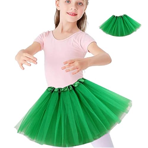 Gonna Tutu Bambina Gonna Balletto Tulle Elastico 3 Strati Costume