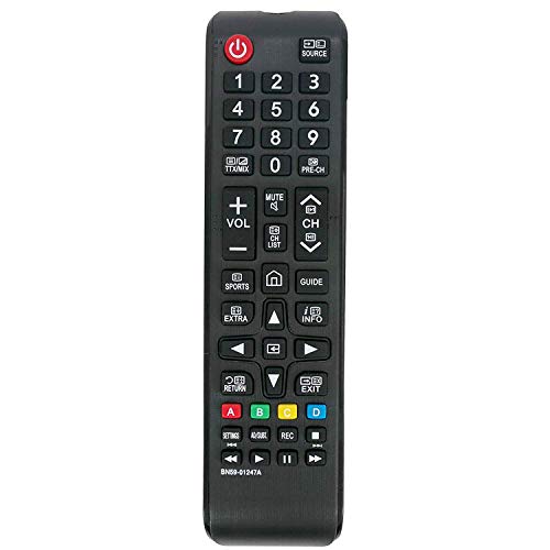 ALLIMITY BN59-01247A Remote Control Replacement for Samsung Smart TV UA32K4100 UA40K5100 UA32K5500 UA40KU6000 UA43KU6000 UA50KU6000 UA40KU6300 UA49KU6500 UA40KU6400 UA40KU7000 UA43KU7500 UA49KU6500