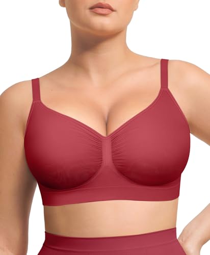 Image of Lover-Beauty Bralettes for Women Wireless Stretch Unlined Everyday Bra