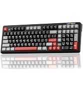 Amazon.com: LINGBAO K98 Wireless Mechanical Gaming Keyboard, Tri