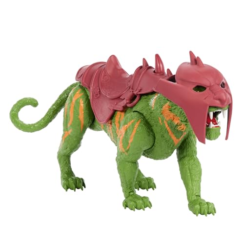 【Amazon.co.jp 限定】マスターズ オブ ユニバース(MASTERS OF THE UNIVERSE) ほえる！かみつく！バトルキャット フィギュア サウンド＆アクション 6歳から グリーン JKJ04