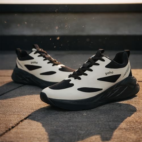 Image of YOHO Tempo Sports Shoes for Men | Stylish & Lightweight Sneaker for Man /Boys | Casual Shoe for Walking, Running, Gym & Everyday Use - 906