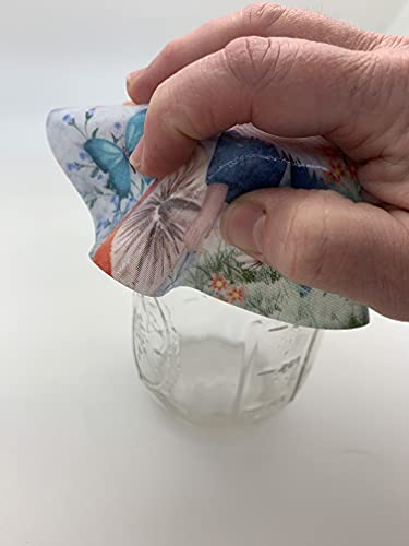 Andreas Silicone Non-Slip 6.25" Jar Opener, Easy Lid Opener, Made With Silicone And Fabric, Dishwasher Safe, Garlic Peeler, Gg Gnome, 6.25 Inch #TOP3