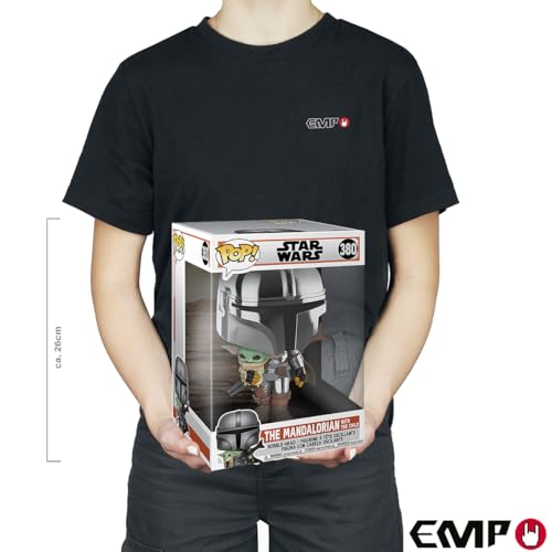 Funko 49931 POP Star Wars: Mandalorian-10 Mandalorian (z chromowaną zbroją) kolekcjonerska zabawka, wielokolorowa
