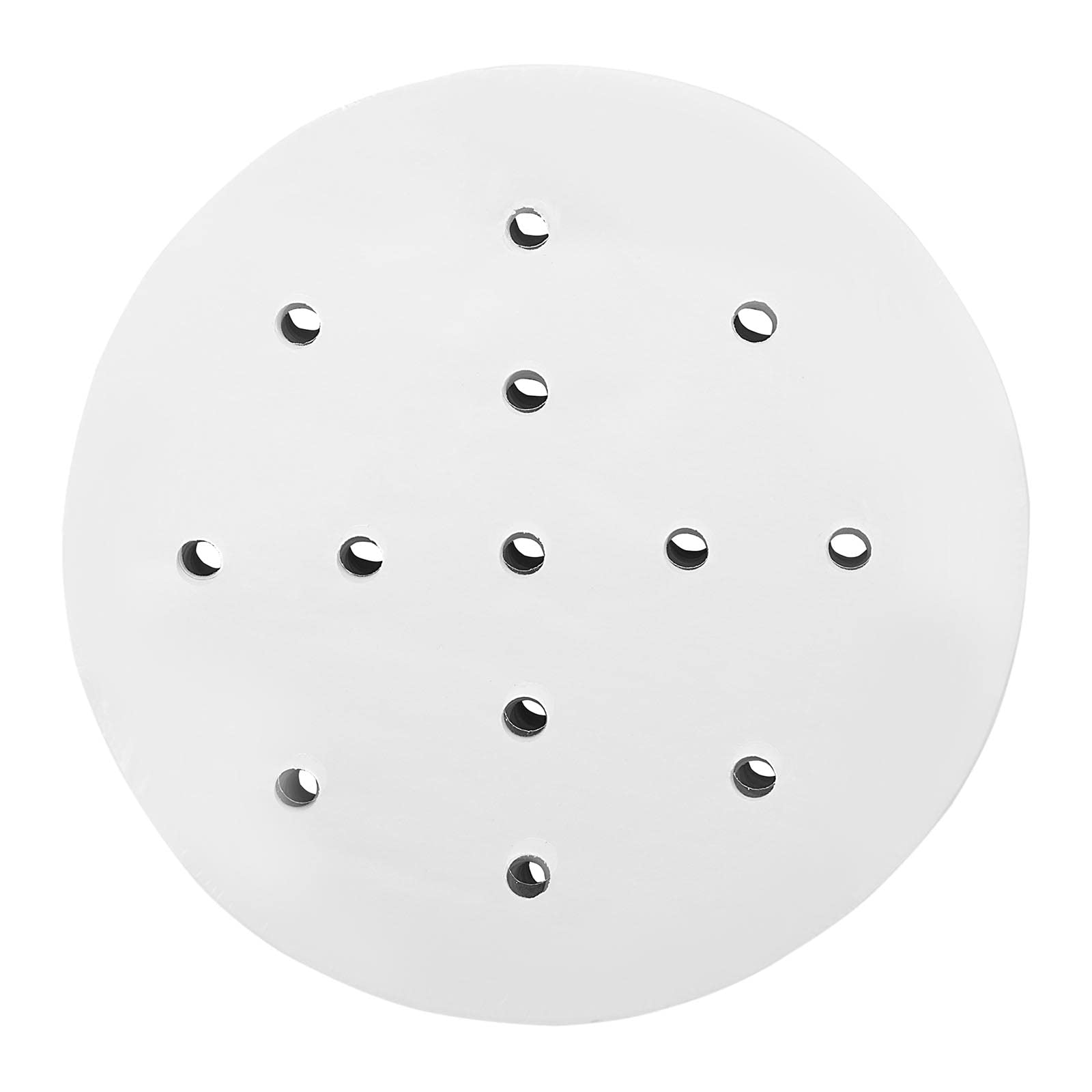 Royal Catering Pressa per Hamburger Professionale Stampo per Hamburger RCHM-130 (Diametro: 13 cm, Acciaio Inox, incl. 500 Fogli Separatori)
