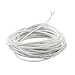 Produktbild 10 Meter Weißes Zweileiterkabel, 2-adriges Rundes PVC Flexible Kabel, Kupferkern Elektrischer Draht, Durchmesser 3MM, Verschleißfest, zum Einbau von Haushaltsgeräten mit Geringem Stromverbrauch