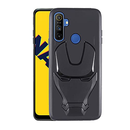 VIDO 3D Iron Man Avengers Back Case,360 Degree Protection,Shock Proof,Screen & Camera Protection,Soft Silicon Rubberised Back Cover suitable for Realme Narzo 20A, Realme Narzo 10A (B097DGP3WZ) Amazon Price History, Amazon Price Tracker
