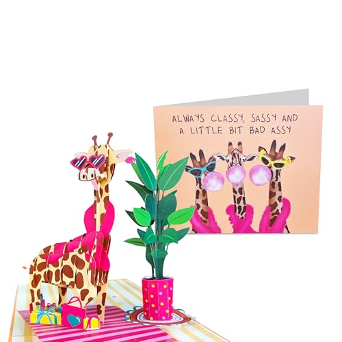 Évitez les cartes banales avec la Carte Anniversaire Humoristique Pour Femme 3D Central 23
