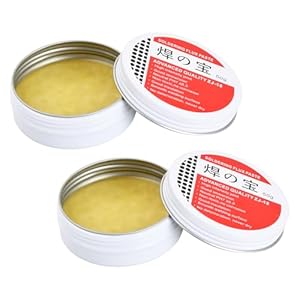 Gudalea 50g Soldeer Flux Paste, No-Clean Soldeervet, 2 STKS Flux Soldeerpasta, Professionele Mechanic Lassen Reparatie voor Mobiele Telefoon, Huishoudelijke Apparaten, Computer Moederbord