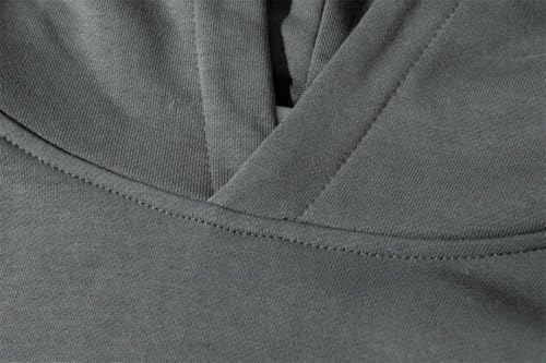 Men's Oversized Heavyweight Print Hooded Pullovers Big And Tall Tops2