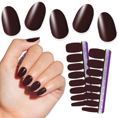 Color Street Dark Roast Creme Nail Strips