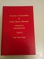 Ancestors & descendants of Joseph Shomo (Shammo), immigrant to Pennsylvania, 1750 B0006ECVJS Book Cover