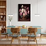 Posters sans cadre : Chaque tableau sur toile est livré sans cadre, au format 60L x 80l cm, avec un bord blanc de 3 à 5 cm pour un encadrement facile selon vos goûts. Compatible avec la plupart des cadres standards. Encadrés ou accrochés avec des clips, ces posters sont également d'excellents moyens de mettre en valeur vos magnifiques imprimés. Ils vous permettent de personnaliser librement votre toile murale et de profiter pleinement des joies du bricolage.