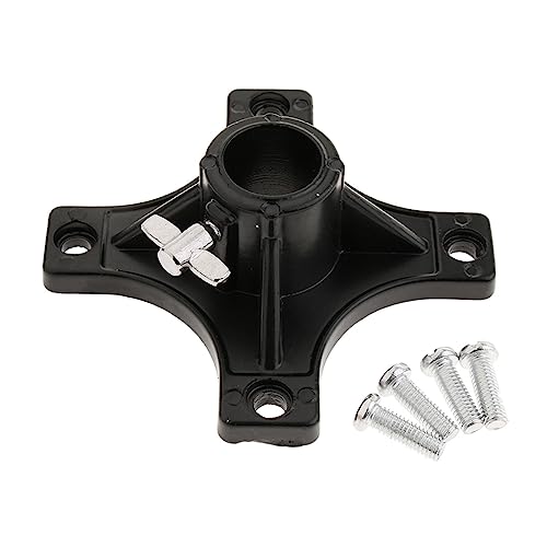 B Baosity Seat Base Mount Plate Drum Throne Sturdy Durable Bar Stool Swivel Plate Drummer Stool 11.5Cm Drum Throne Stool Portable Drum Stool Seat #TOP5