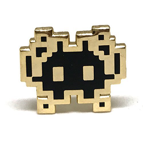 Space Invader Enamel Lapel Pin